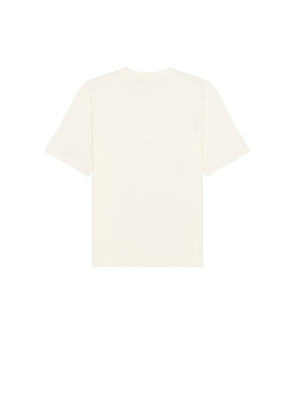 Guess Originals Striker Tee in Cream. Size L. Also in M, S, XL/1X.