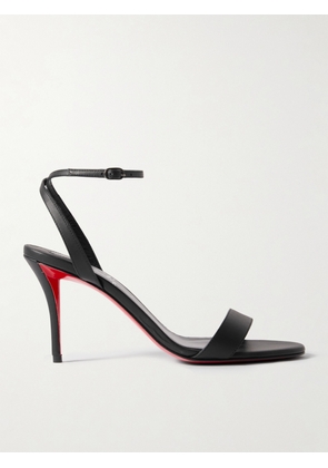 Christian Louboutin - Miss Z 80 Leather Sandals - Black - IT35,IT36,IT36.5,IT37,IT37.5,IT38,IT38.5,IT39,IT39.5,IT40,IT40.5,IT41,IT41.5,IT42