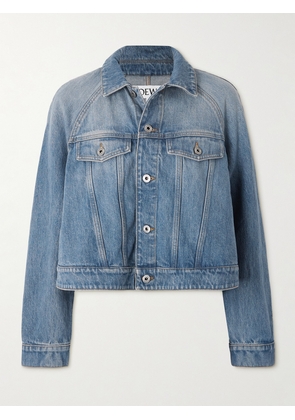 LOEWE - Trapeze Denim Jacket - Blue - FR 34,FR 36,FR 38,FR 40,FR 42,FR 44