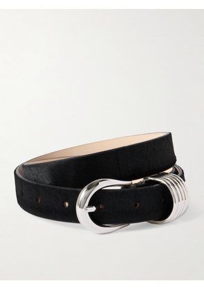 Déhanche - Hollyhock Calf Hair Belt - Black - x small,small,medium,large,x large