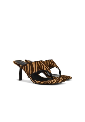 Nakedvice The Tasha Heel in Brown. Size 10. Also in 5, 6, 7, 8.