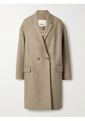Isabel Marant - Efegozi Double-breasted Wool Coat - Green - FR 34,FR 36,FR 38,FR 40,FR 42