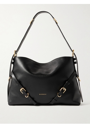 Givenchy - Voyou Medium Leather Shoulder Bag - Black - One size