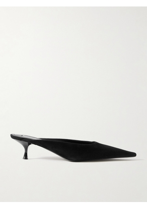 Victoria Beckham - Sloan Suede Mules - Black - IT36,IT37,IT38,IT39,IT40,IT41
