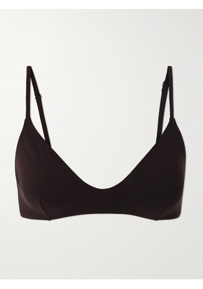 Tory Burch - Recycled Bikini Top - Brown - x small,small,medium,large,x large