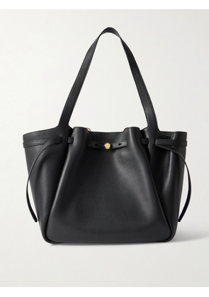 Tory Burch - Romy Textured-leather Tote - Black - One size