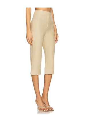 SELMACILEK Capri Pant in Beige. Size M. Also in L.