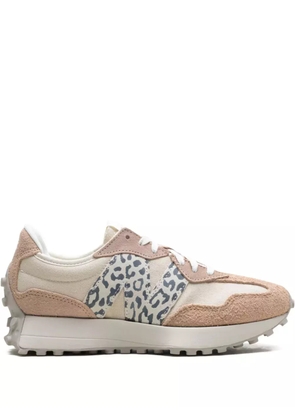 New Balance 327 'Flat Taupe Linen Leopard' sneakers - Neutrals
