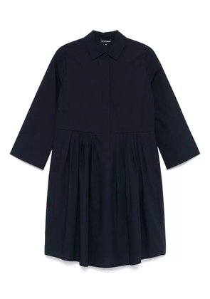 Emporio Armani cotton mini dress - Blue
