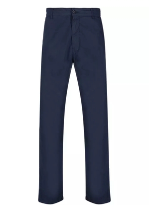 ASPESI straight-leg cotton chino trousers - Blue
