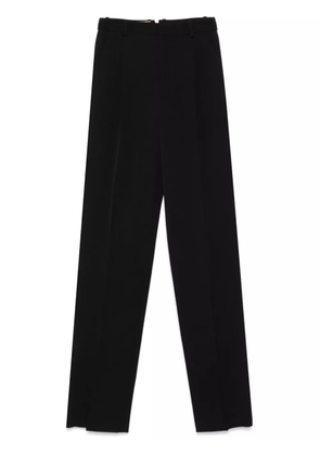 Saint Laurent grain de poudre tuxedo trousers - Black