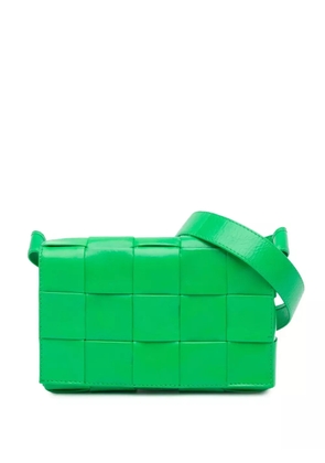 Bottega Veneta Pre-Owned 2012-2024 Small Nappa Intrecciato Cassette crossbody bag - Green