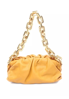 Bottega Veneta Pre-Owned 10's Chain Pouch leather shoulder bag - Yellow