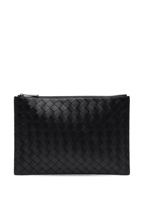 Bottega Veneta Pre-Owned 2012-2024 Nappa Intrecciato clutch bag - Black