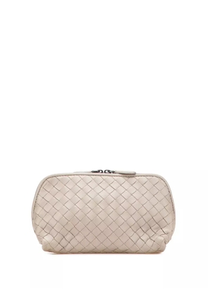 Bottega Veneta Pre-Owned 2012-2025 Nappa Intrecciato Cosmetic pouch - Grey