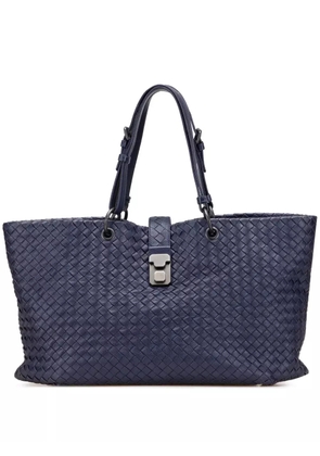 Bottega Veneta Pre-Owned 2012-2025 Medium Nappa Intrecciato Roma tote bag - Blue
