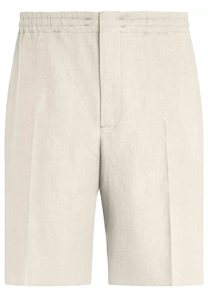 Zegna Oasi Lino shorts - White