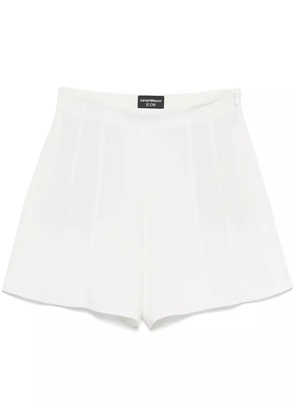 Emporio Armani tailored shorts - White