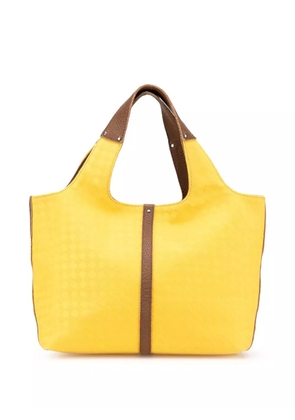 Bottega Veneta Pre-Owned 2000-2007 Canvas Intrecciato handbag - Yellow