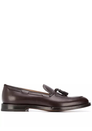 Scarosso William tassel loafers - Brown