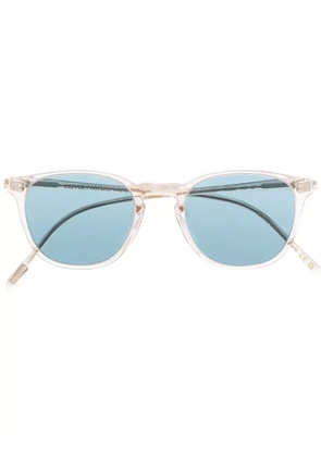 Oliver Peoples transparent-frame sunglasses - White