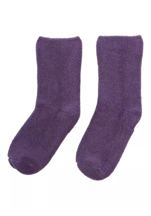 Baserange fuzzy socks - Purple