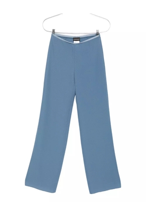 Emporio Armani wide-leg trousers - Blue