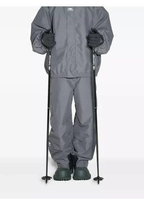 Balenciaga logo-detail ski poles - Black