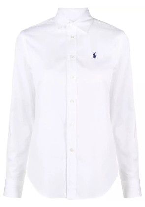 Polo Ralph Lauren logo-embroidered shirt - White