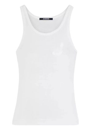 Jacquemus Pesco cotton tank top - White