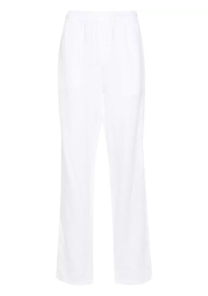 ASPESI linen straight trousers - White