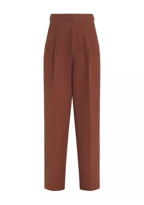 Zegna Oasi Lino trousers - Brown