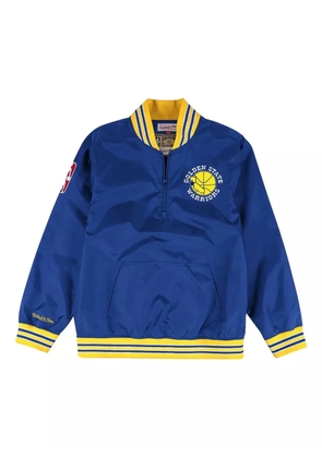 Mitchell & Ness Golden State Warriors 'Hardwood Warmup' sweatshirt - Blue