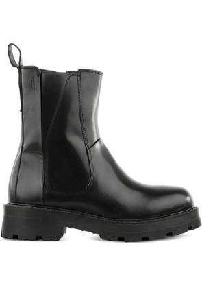 VAGABOND Cosmo 2.0 zip-detail platform boots - Black