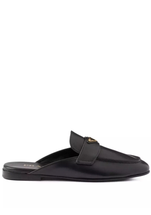 Prada leather mules - Black