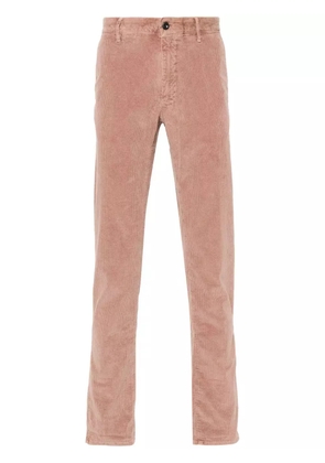 Incotex tapered corduroy trousers - Pink