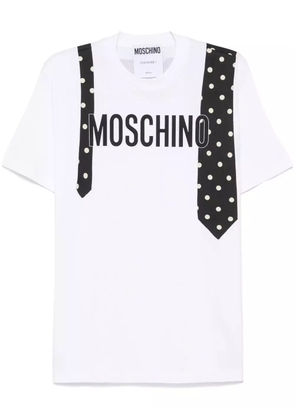 Moschino logo-print T-shirt - White