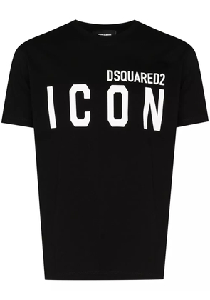 DSQUARED2 Icon logo-print T-shirt - Black