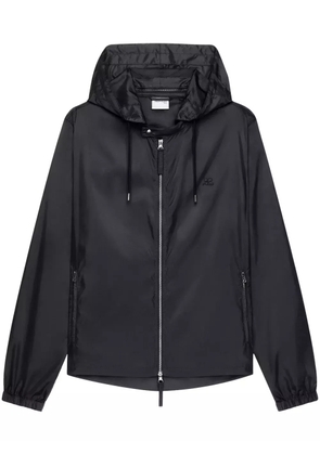 Courrèges hooded windbreaker - Black