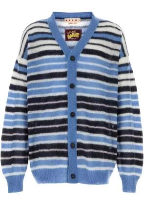 Marni striped cardigan - Blue
