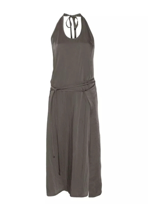 LEMAIRE Apron midi dress - Grey