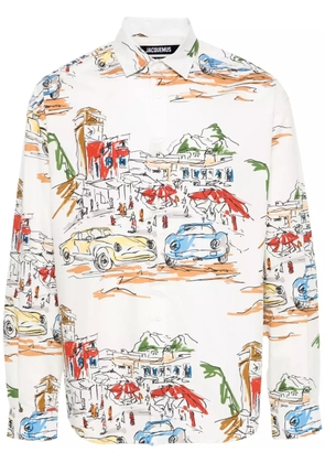 Jacquemus La Chemise Simon cotton shirt - White