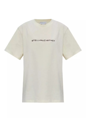 Stella McCartney organic-cotton T-shirt - Neutrals