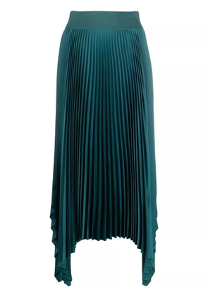 JOSEPH Ade pleated midi skirt - Green