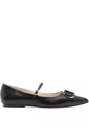 TWINSET Oval T ballet flats - Black