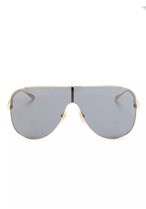 Gucci Eyewear pilot-frame tinted sunglasses - Gold