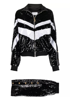 Philipp Plein sequin embellished tracksuit - Black