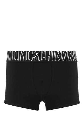 Moschino logo-waistband boxers - Black