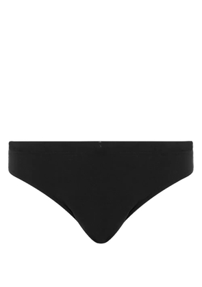Moschino logo-tape briefs - Black