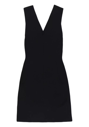 Rick Owens V-neck mini dress - Black